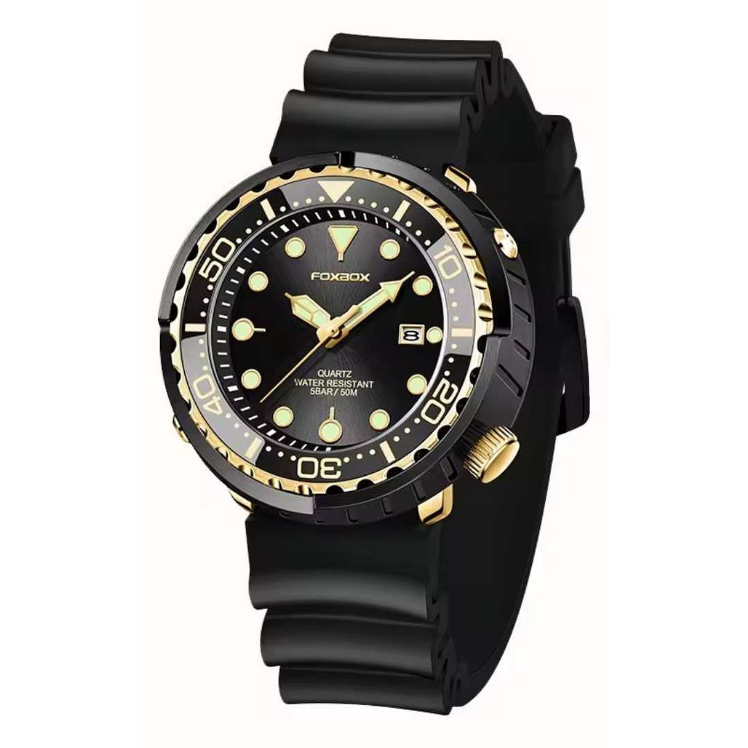 Mode Silikone Rem Chronograph Sportsur