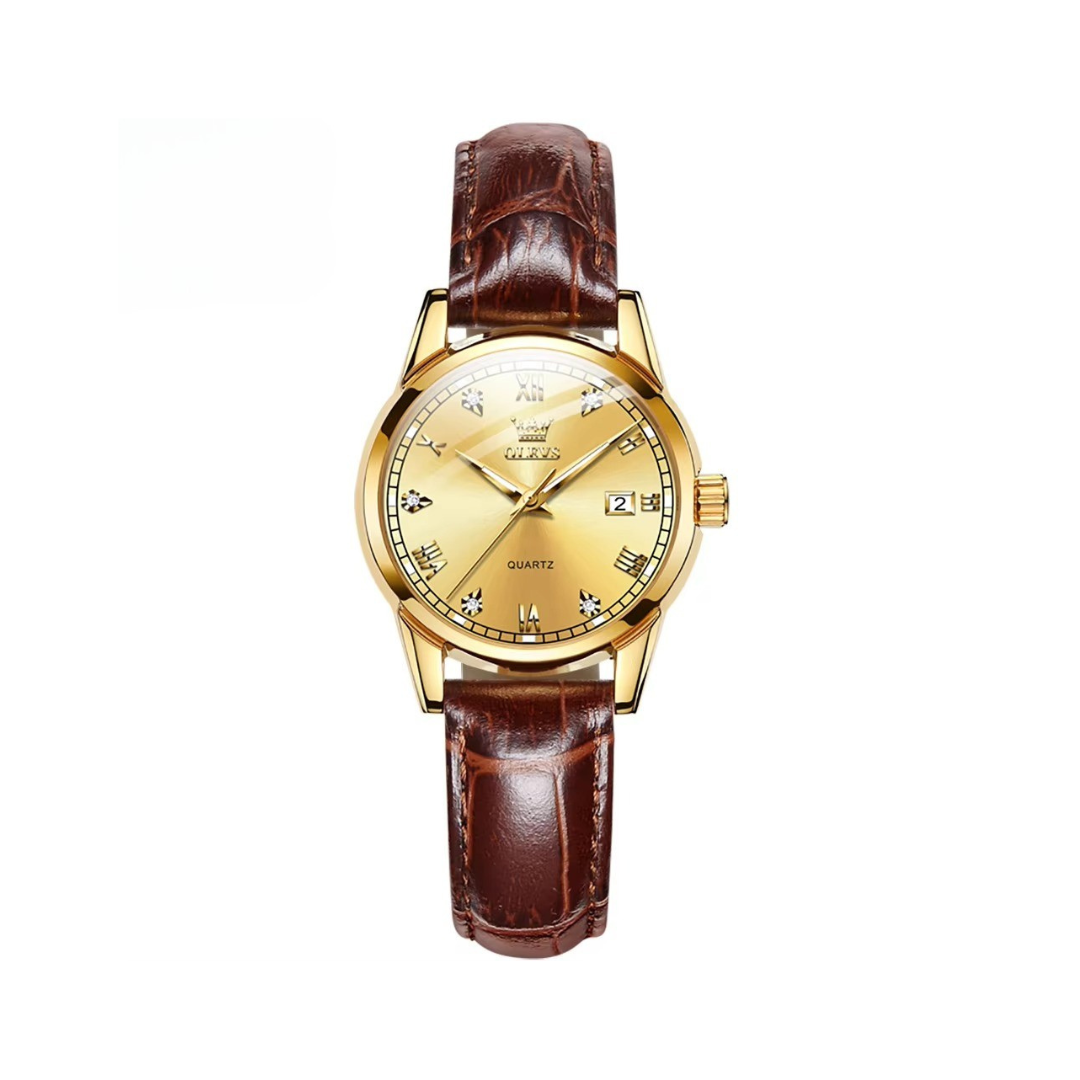 Forretningsstil Analog Quartz Parur