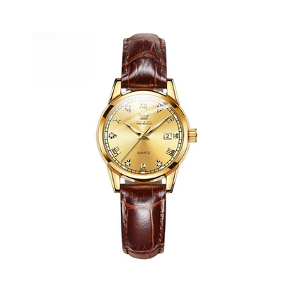 Forretningsstil Analog Quartz Parur