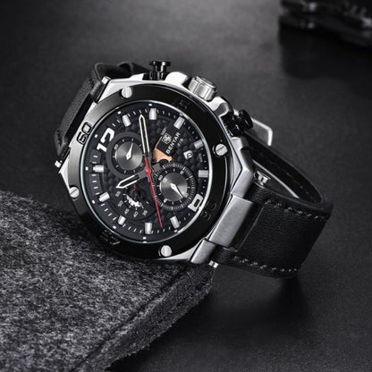 Kvarts Multifunktionel Sport Chronograph Ur