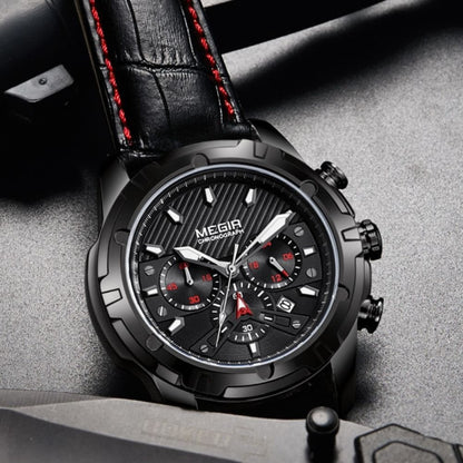 Luksus Militær Chronograph Sportsur