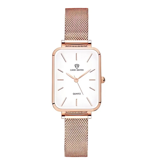 Mesh Band Minimalist Quartz Ur