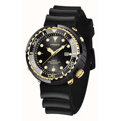 Mode Silikone Rem Chronograph Sportsur