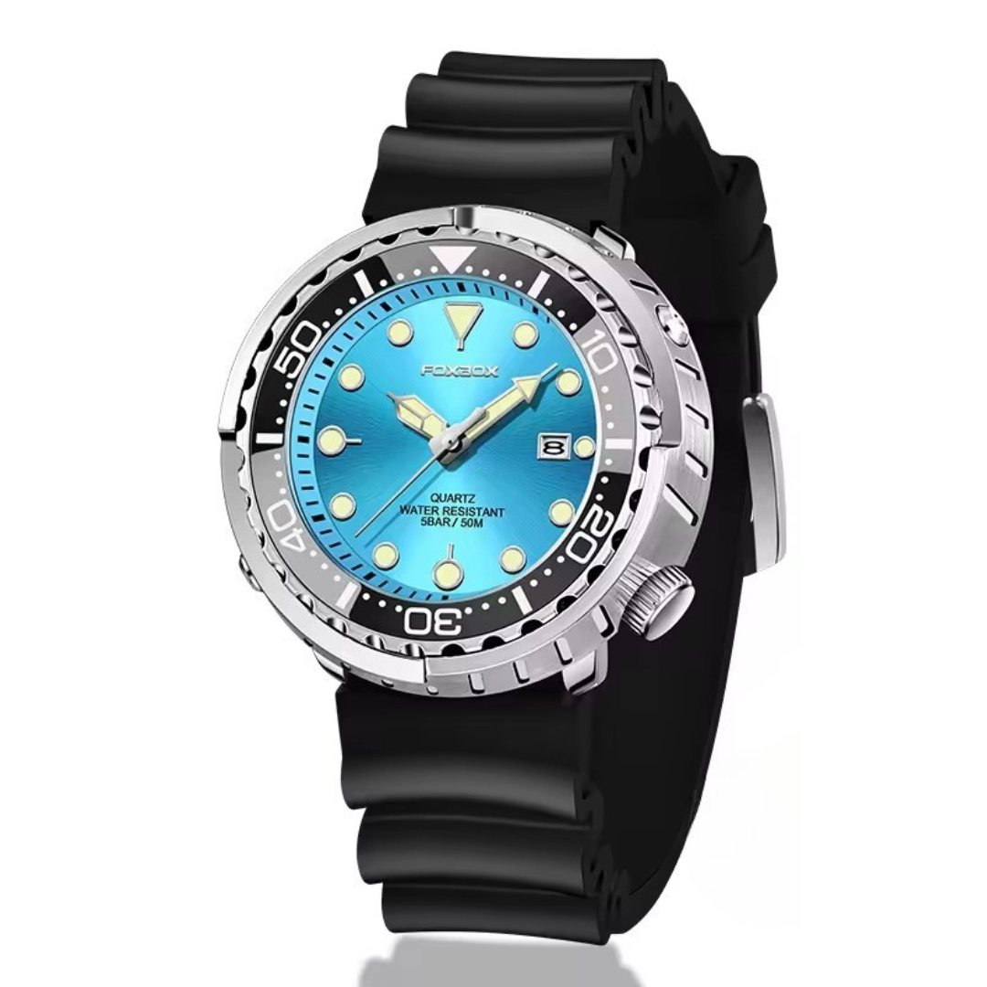 Mode Silikone Rem Chronograph Sportsur
