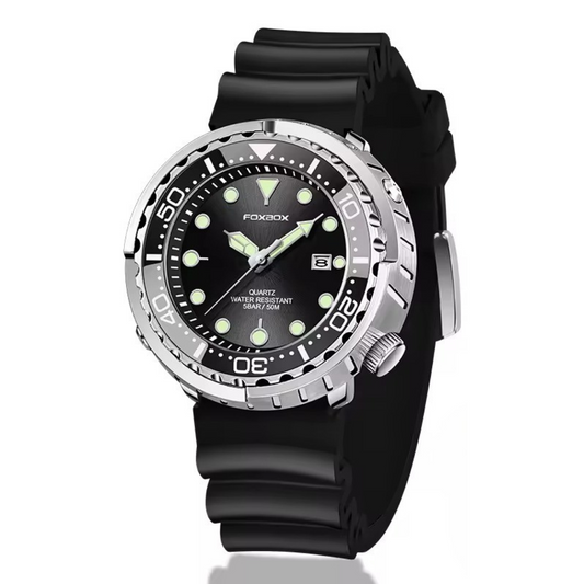 Mode Silikone Rem Chronograph Sportsur