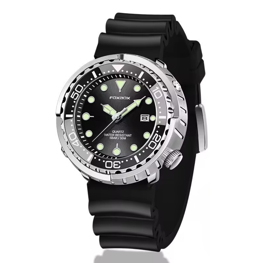 Mode Silikone Rem Chronograph Sportsur
