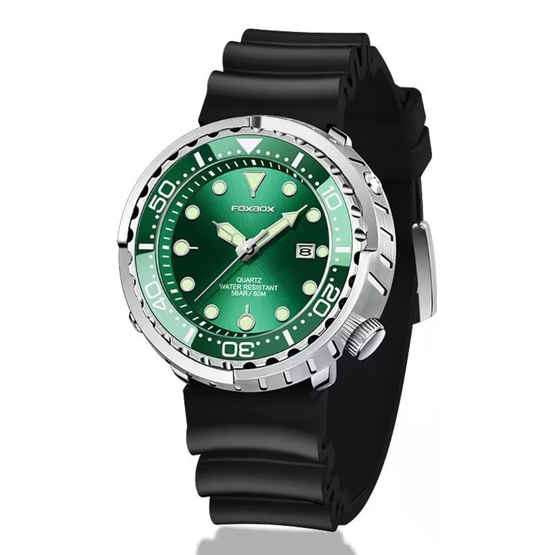 Mode Silikone Rem Chronograph Sportsur
