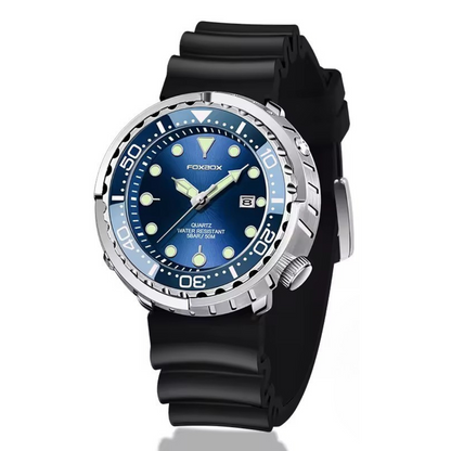 Mode Silikone Rem Chronograph Sportsur