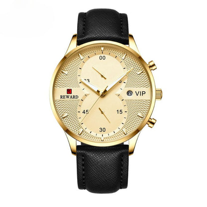Luksus Chronograph Holdbar Quartz Ur