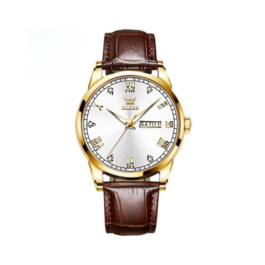 Forretningsstil Analog Quartz Parur