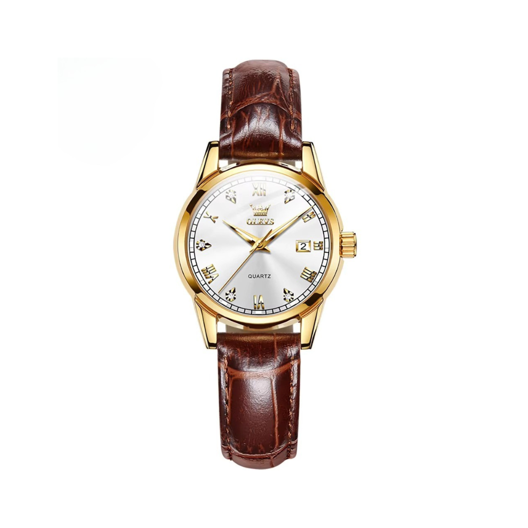 Forretningsstil Analog Quartz Parur
