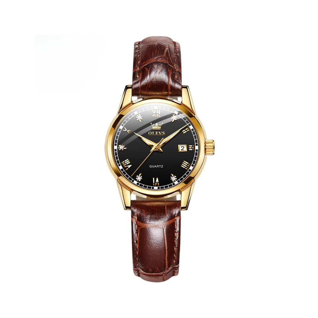 Forretningsstil Analog Quartz Parur