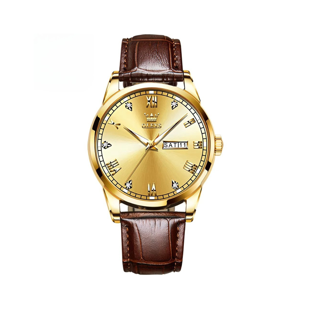 Forretningsstil Analog Quartz Parur