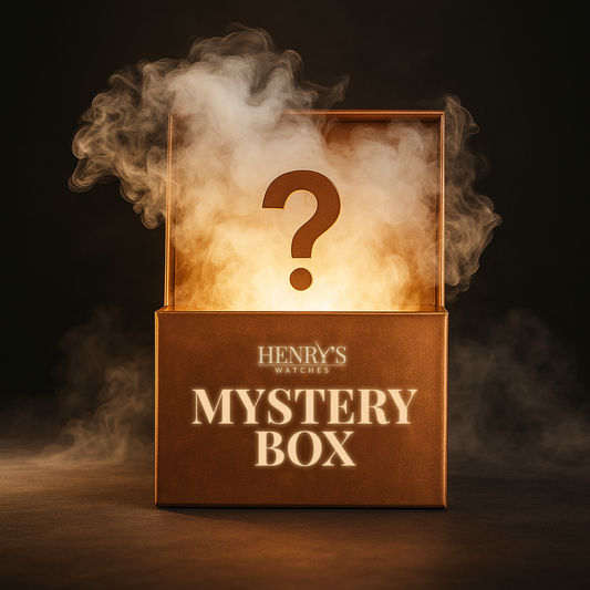 Bronze Mystery Watch Box – Udpak overraskelsen (ur til en værdi af $50-100)