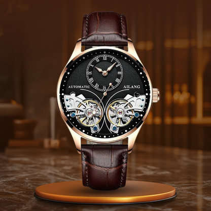 Dobbelt Tourbillon Luminous Mekanisk Ur