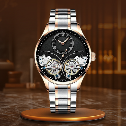 Dobbelt Tourbillon Luminous Mekanisk Ur