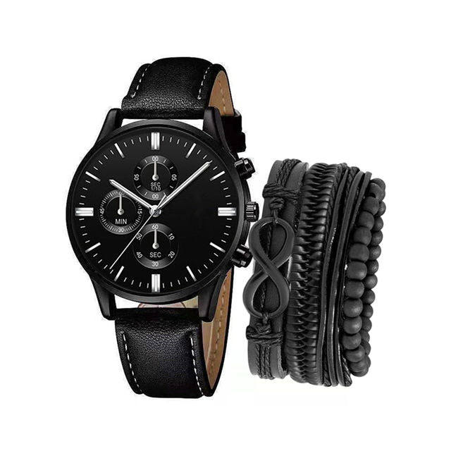 Heritage Chronograph Ur og Armbånd Sæt
