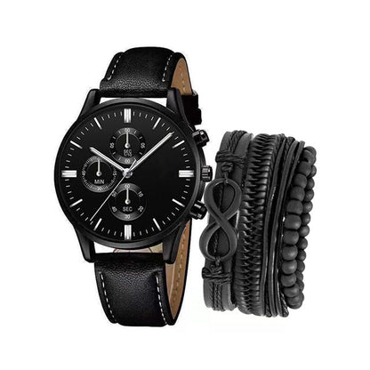Heritage Chronograph Ur og Armbånd Sæt