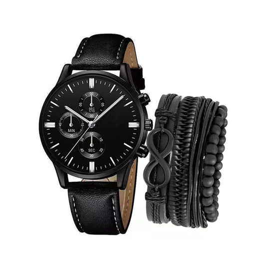 Heritage Chronograph Ur og Armbånd Sæt