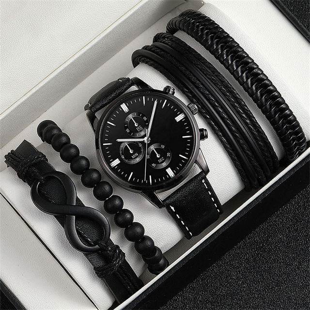 Heritage Chronograph Ur og Armbånd Sæt