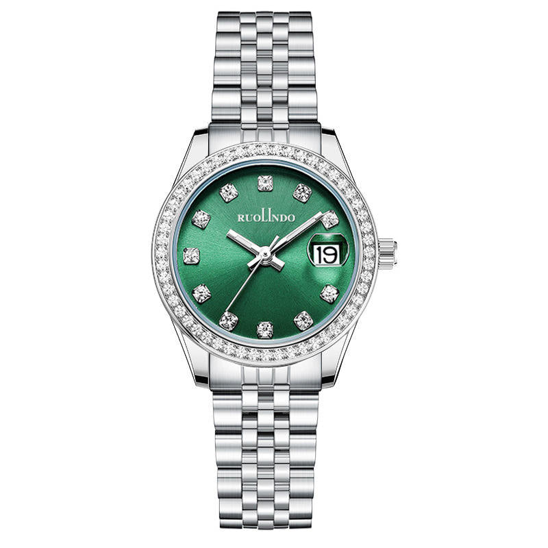Klassisk Diamant Luksus Ur