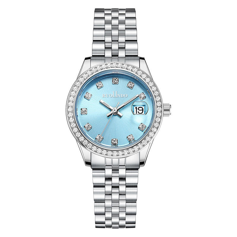 Klassisk Diamant Luksus Ur