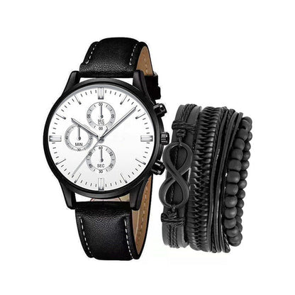 Heritage Chronograph Ur og Armbånd Sæt