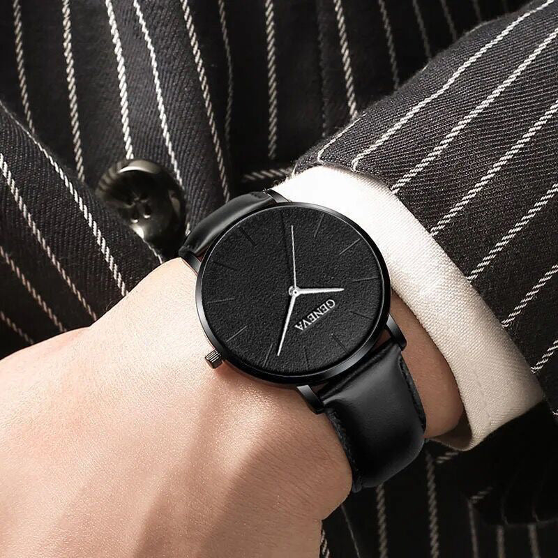 Letvægts Minimalistisk Business Ur & Armbånds Sæt