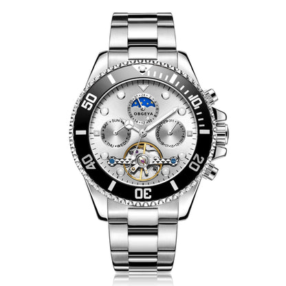 Rustfri Automatisk Tourbillon Ur