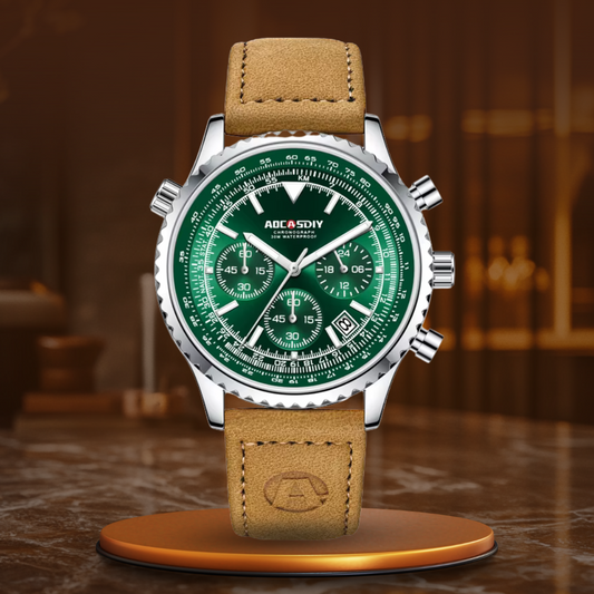Luksus Kronograf Ur