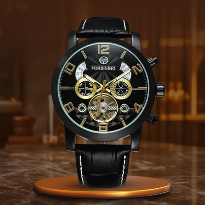 Luksus Tourbillon Automatisk Mekanisk Ur