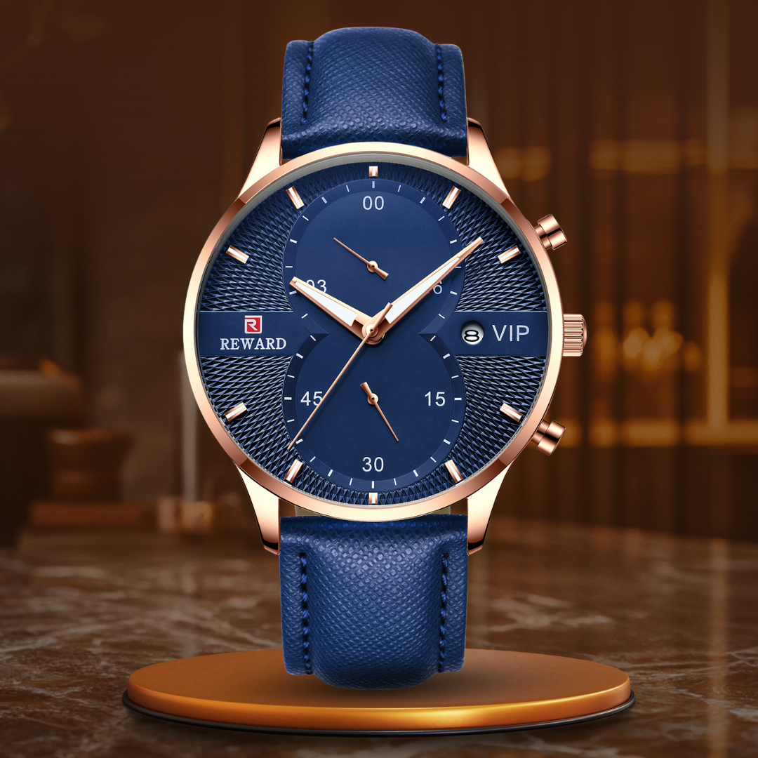 Luksus Chronograph Holdbar Quartz Ur