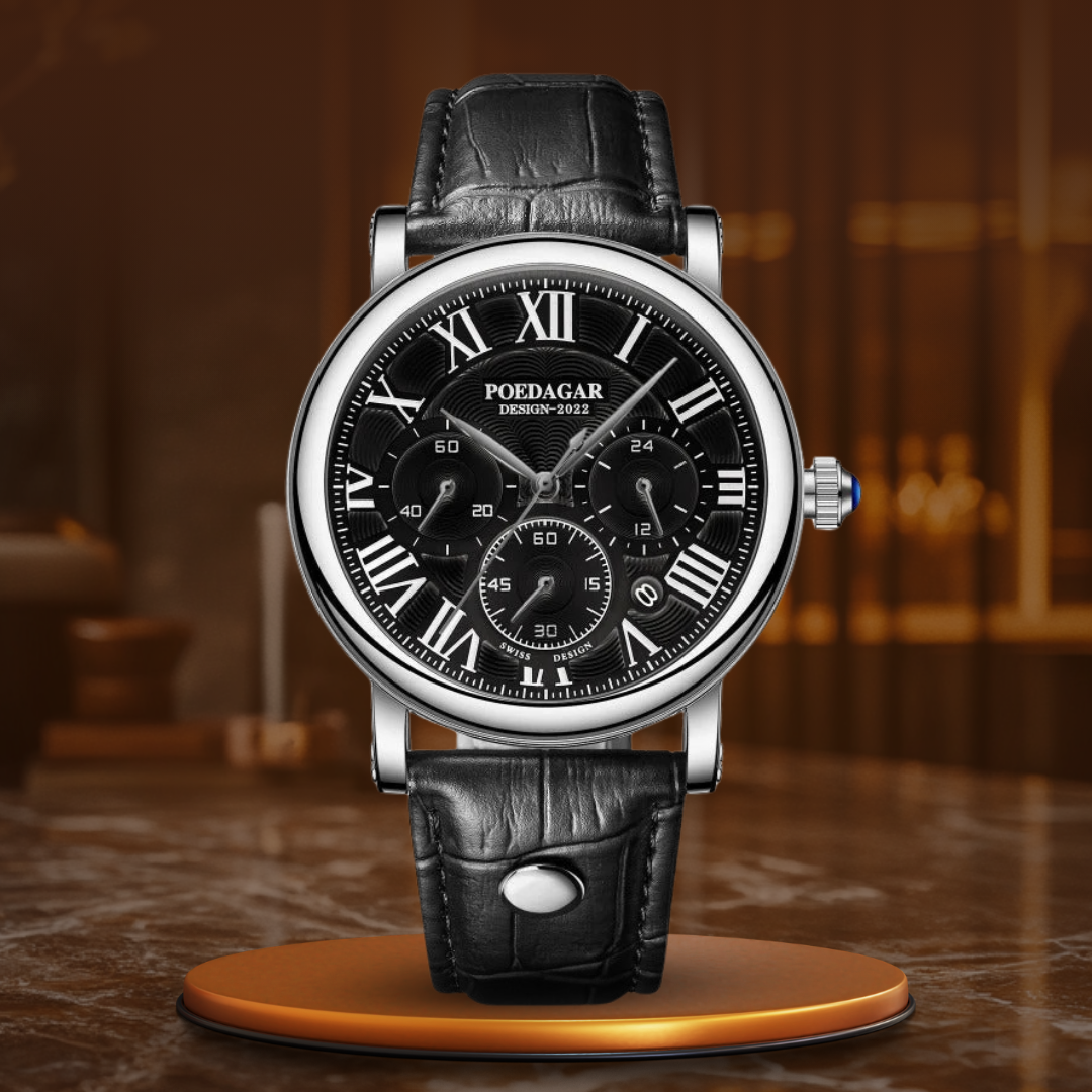 Luksuriøs Casual Fashion Chronograph Ur