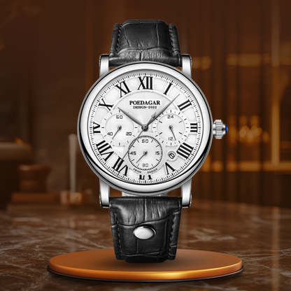 Luksuriøs Casual Fashion Chronograph Ur