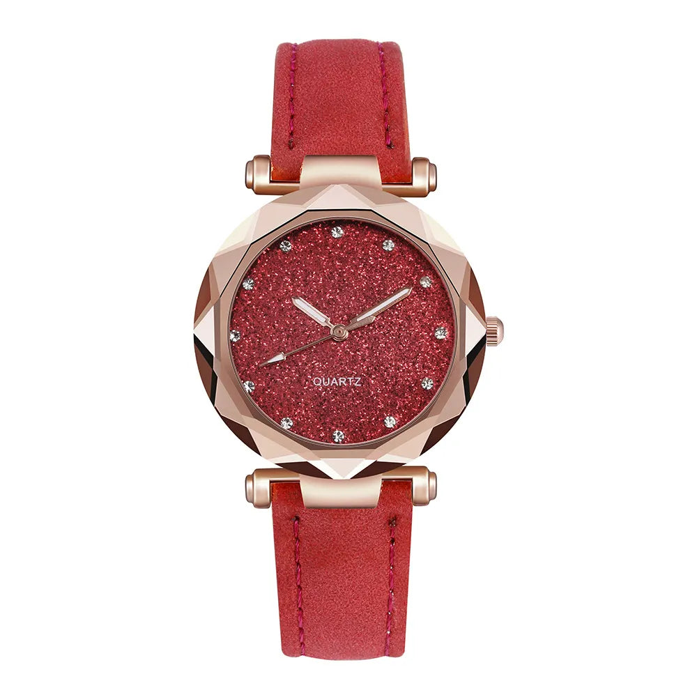 Chic Rhinestone Moderne Ur