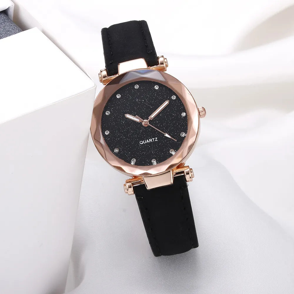Chic Rhinestone Moderne Ur