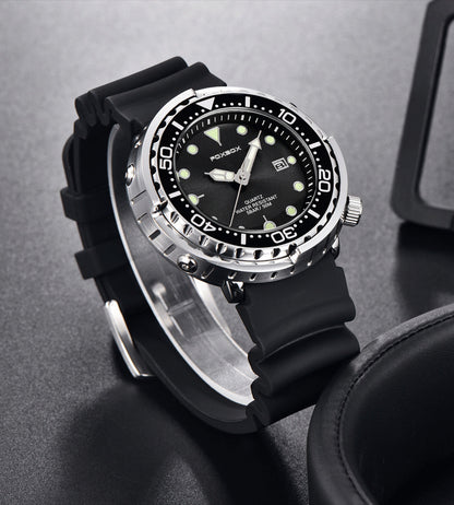 Mode Silikone Rem Chronograph Sportsur