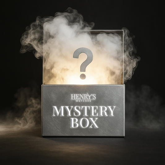 Sølv Mysterium Ur Kasse – Åbn Overraskelsen (ur til en værdi af $100-150)