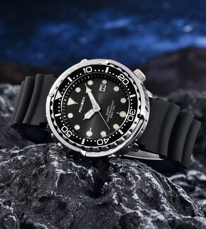 Mode Silikone Rem Chronograph Sportsur