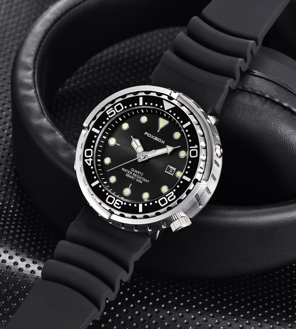 Mode Silikone Rem Chronograph Sportsur