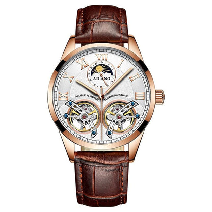 Tourbillon Design Forretnings Mekanisk Ur