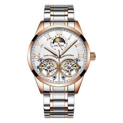 Tourbillon Design Forretnings Mekanisk Ur
