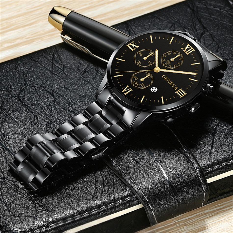 Udsmykket Tynd Mesh Casual Ur