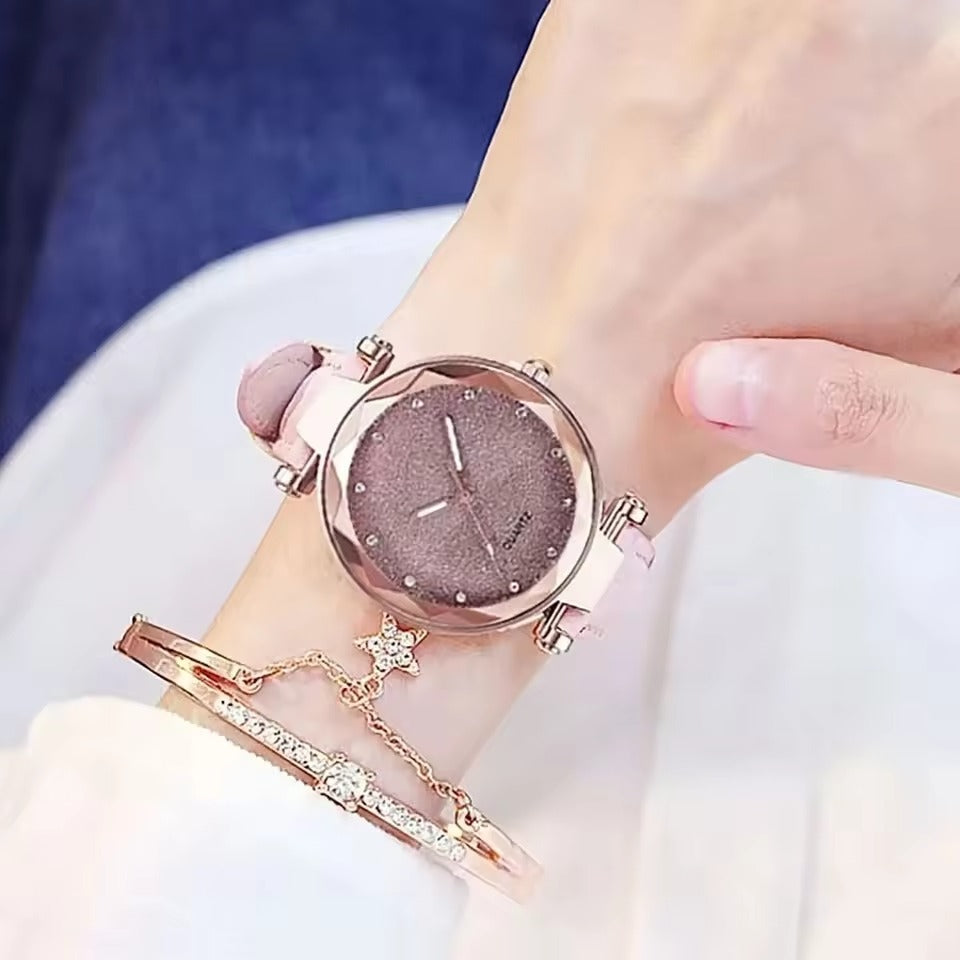 Chic Rhinestone Moderne Ur