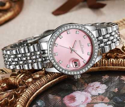 Klassisk Diamant Luksus Ur